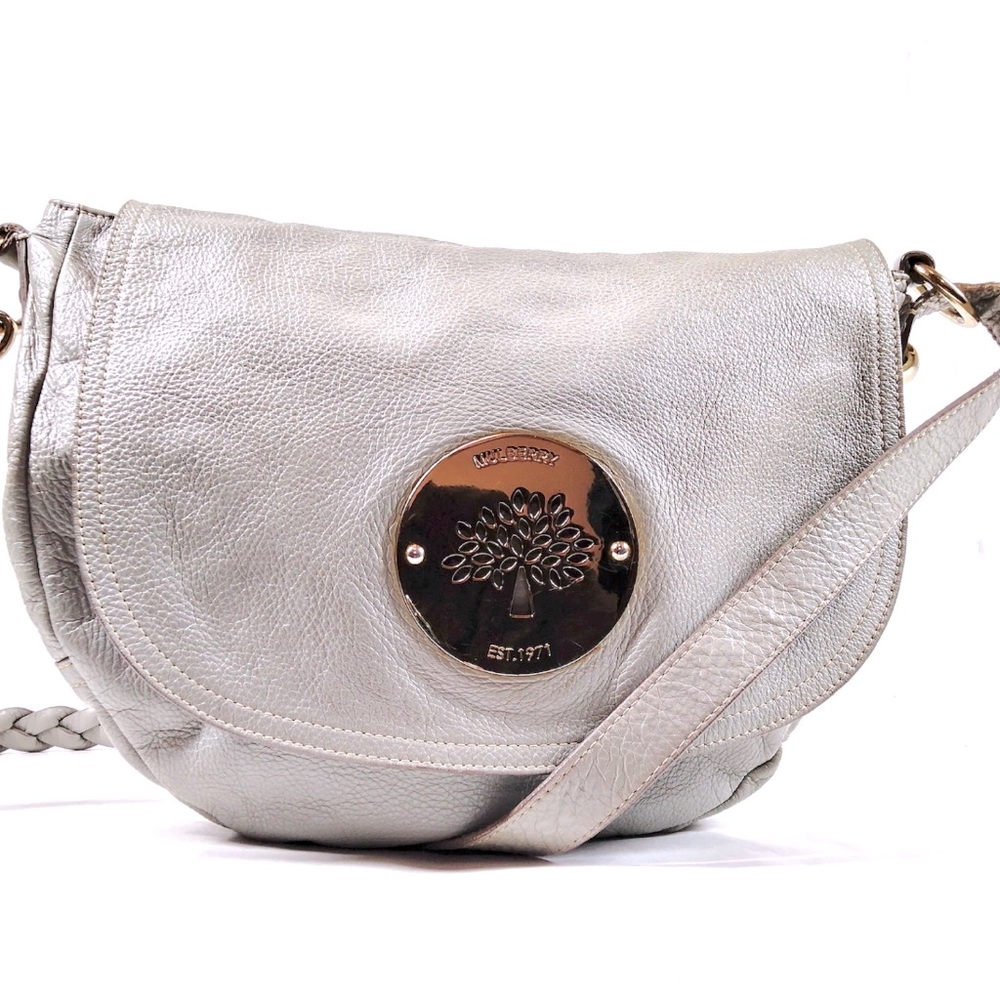 - Mulberry Gray Crossbody Bag